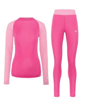 Kari Traa Kaia Base Layer Sæt Base Layer Pink Str  Xs
