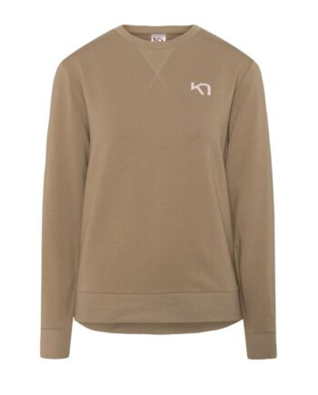 Kari Traa Kari Crew Sweatshirt Brun Str