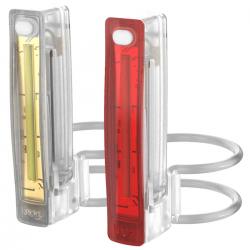 Knog Plus Genopladeligt Lygtesæt Translucent