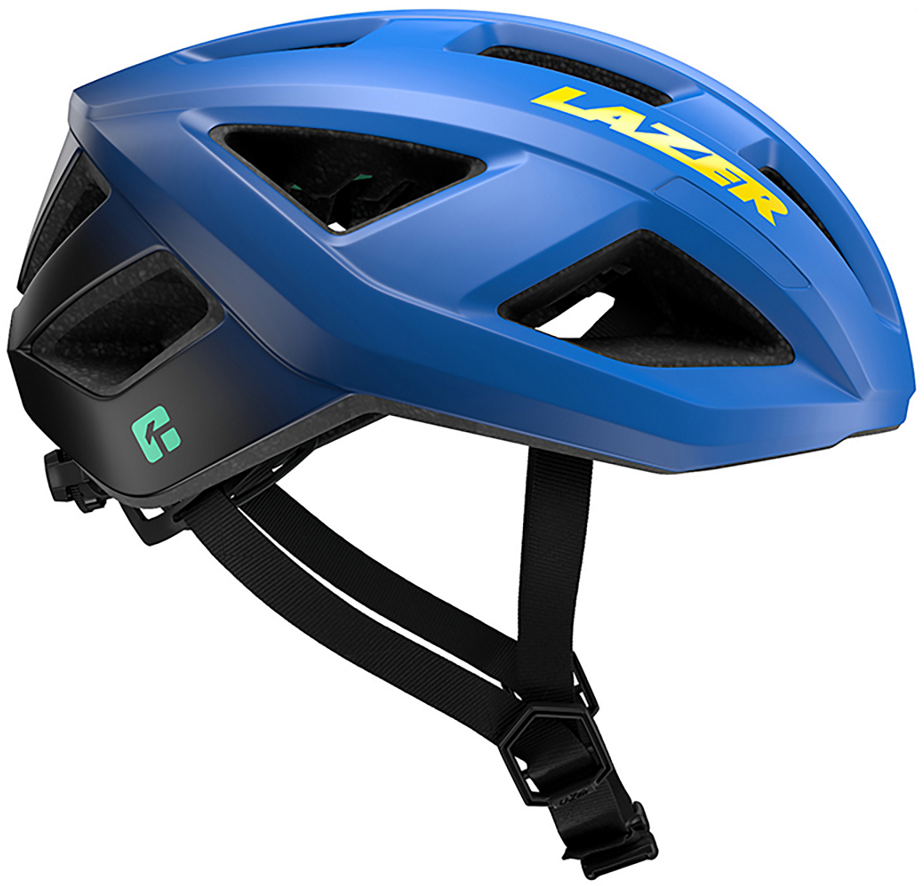 Lazer Tonic Kineticore  Quot Tour De France Quot  Maillot Jaune Quot  Cykelhjelm Blå
