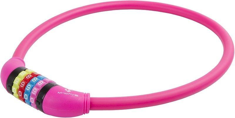 -wave Ds 12     Cykellås Med Kode  Pink