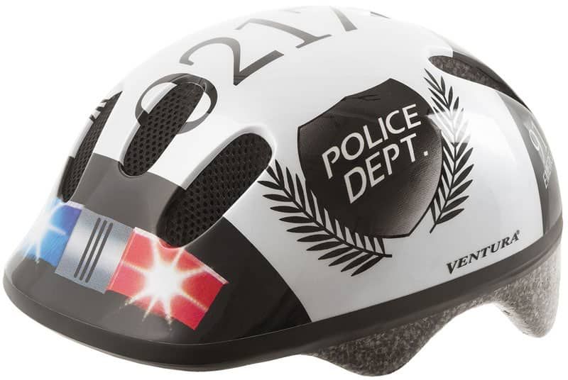 -wave Kid-  Politi Børnehjelm Outlet    52-57 Cm