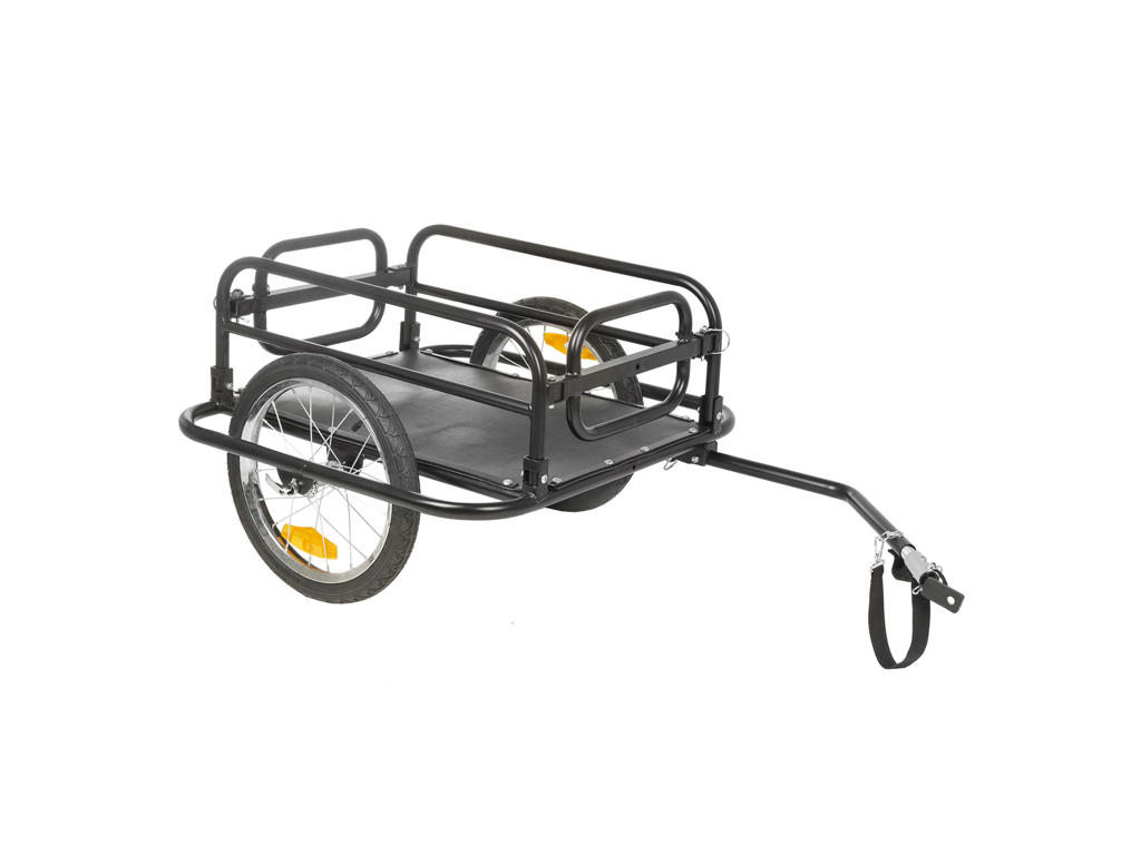 -wave Stalwart Carry Fold Cykeltrailer Foldbar Max Vægt 40 Kg Sort