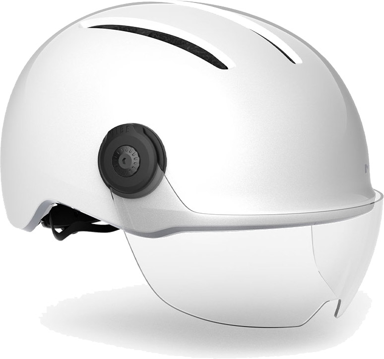 Met Helmet Vibe On Mips    Led White Glossy  Elcykel Hjelm