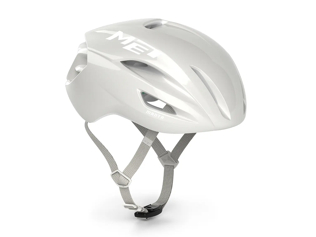 Met Manta Mips Cykelhjelm Absolute White Limited Edition 56-58 Cm