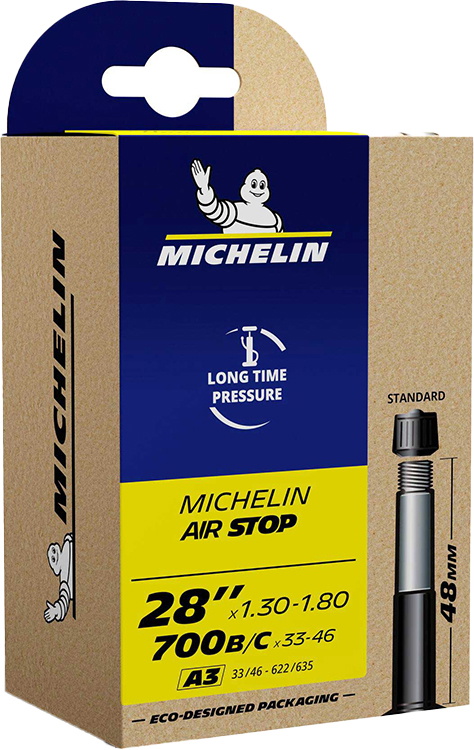 Michelin Airstop Tube 700x33-46c Schrader 48mm