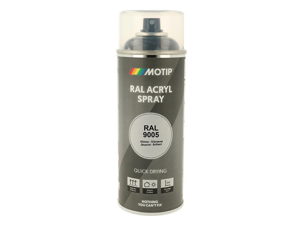 Motip Ral 9005 Lak High Gloss Deep Black
