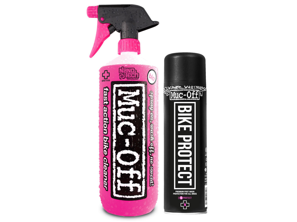 Muc-off Bike Care Duo Kit Nano Tech Bike Cleaner Og Bike Spray