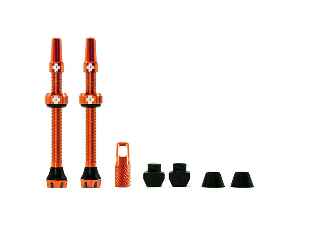 Muc-off Tubeless Ventiler 60mm Lange Orange Stk