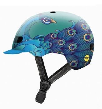 Nutcase Street Ruffled Feathers Mips Cykelhjelm Large 60-64 Cm