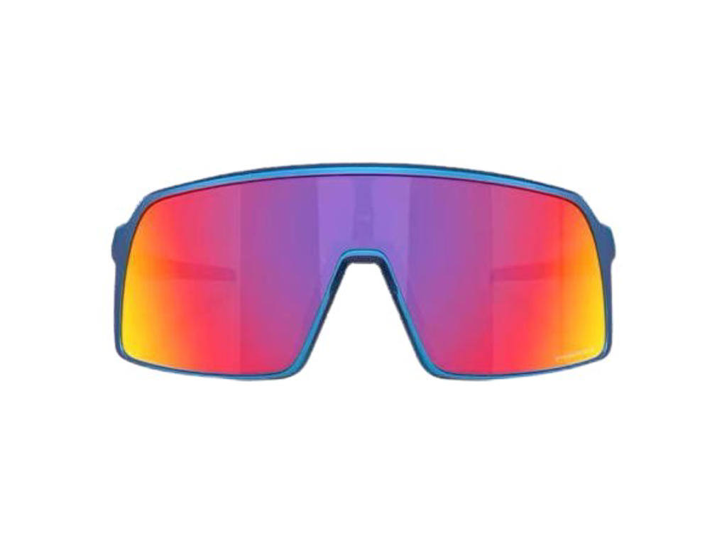 Oakley Sutro Cykelbriller Prizm Road Matte Cyan Blue Colorshift