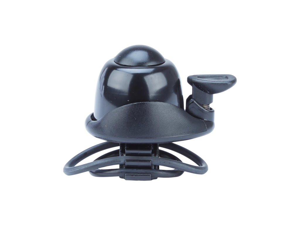 Ongear Mini Bell Ringeklokke Med Gummibånd Sort