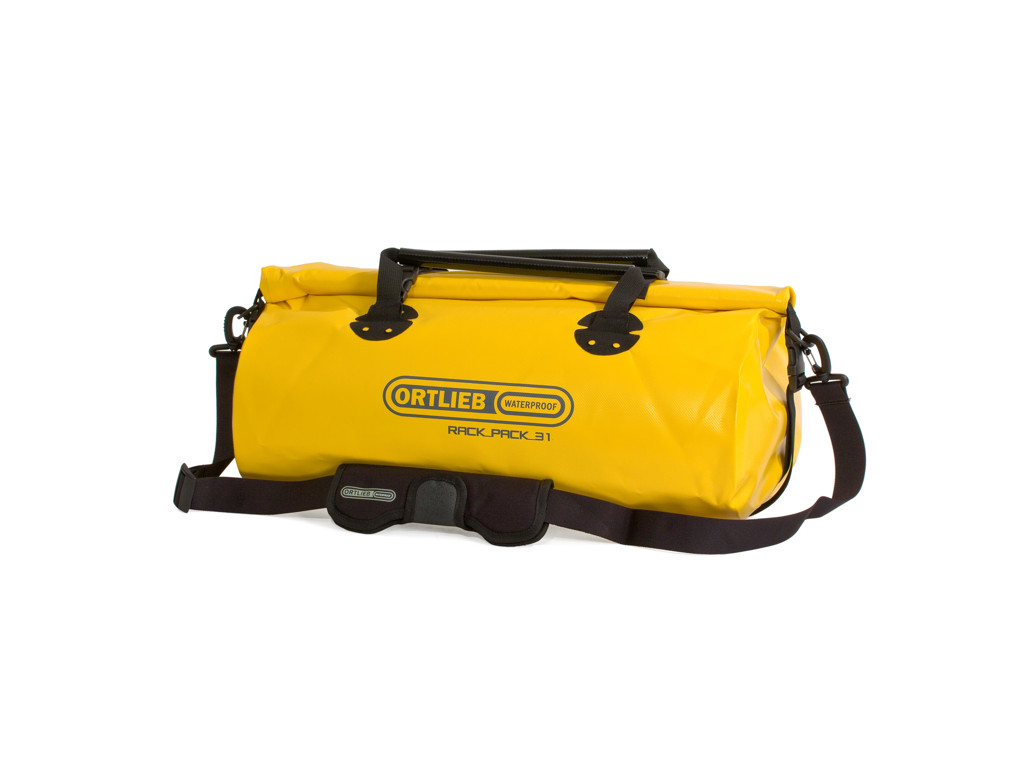 Ortlieb Rack-pack Rejsetaske Gul Sort 31 Liter