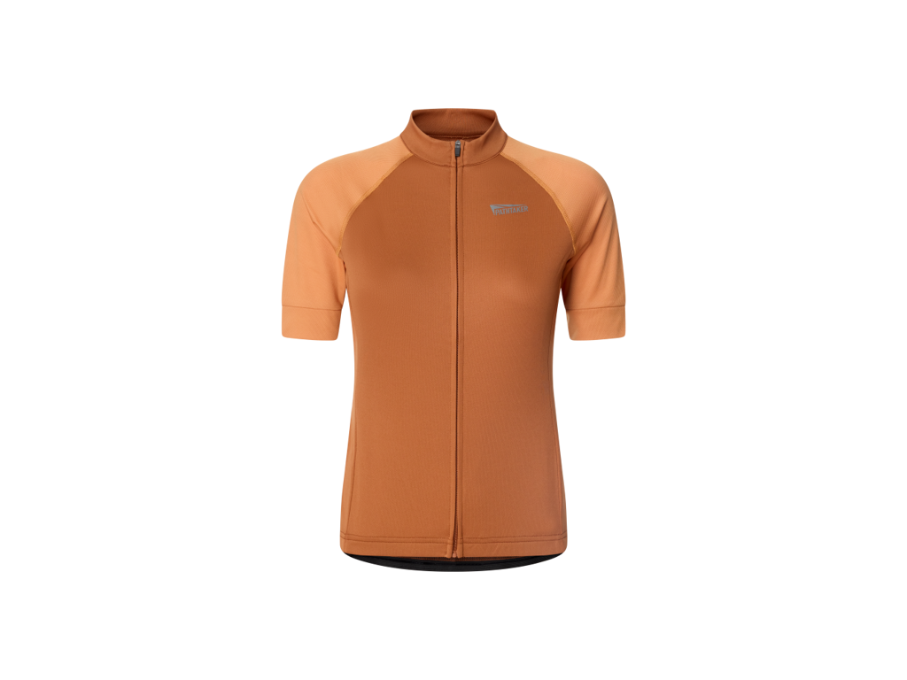 Pathtaker Cykeltrøje Korte ærmer Ss 2col Brown Mocha Kvinde