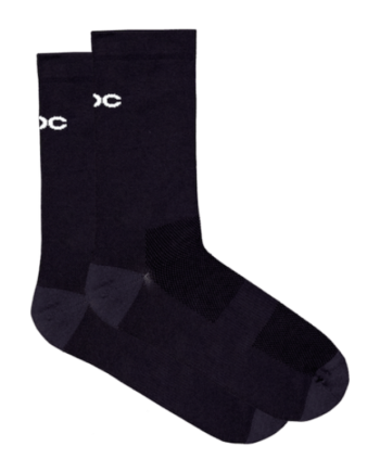 Poc Cadence Road Long Sock Cykelstrømper Uranium Black Str  Medium 40-42