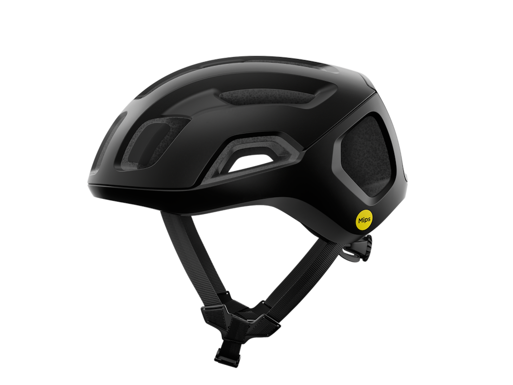 Poc Ventral Air Mips Cykelhjelm Uranium Black Matt Str 54-59 Cm