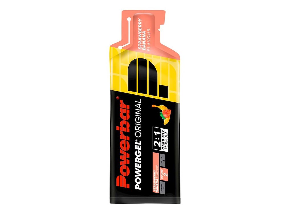 Powerbar Powergel Jordbær Banan 41 Gram