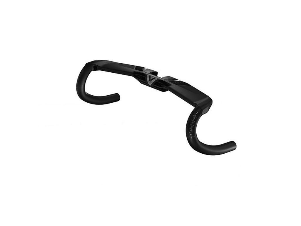 Pro Vibe Aero Carbon Styr Road 410mm Bred ø31   Sort