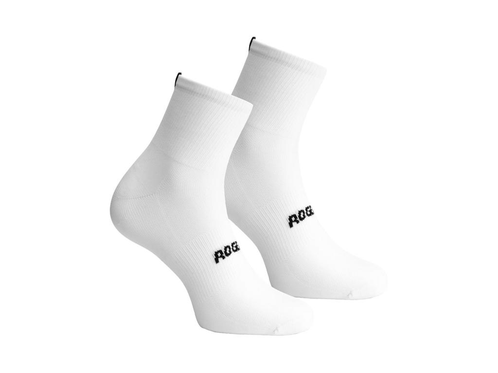 Rogelli Essential Strømper   Pak Coolmax Hvid Str  44-47