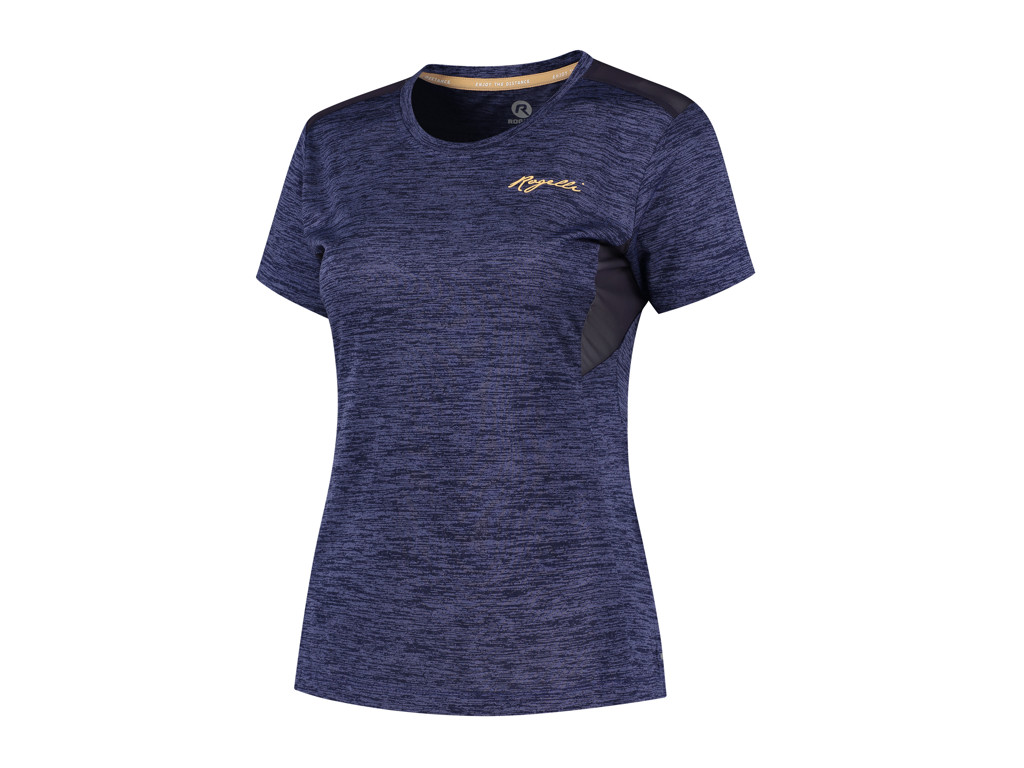 Rogelli Indigo Sports  -shirt Dame Purple Str  Xs