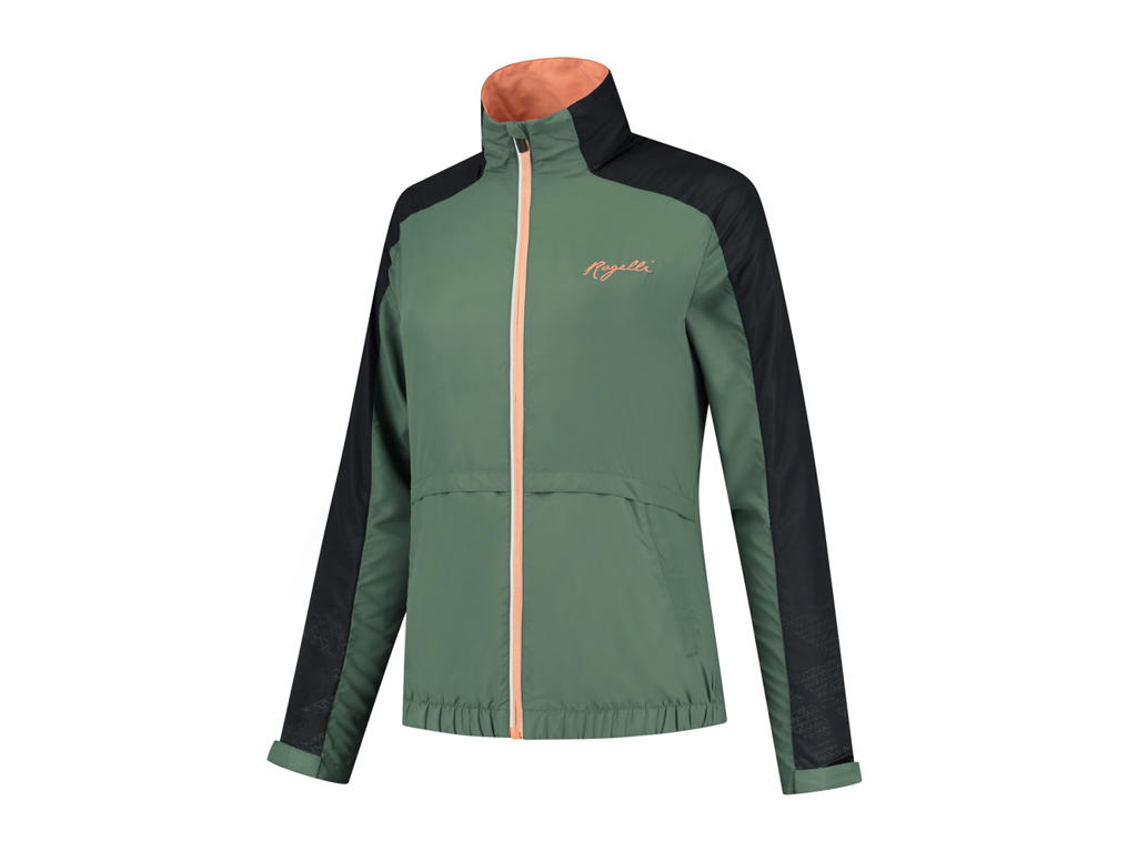 Rogelli Snake Sports Jakke Dame Airbloc Printed Green Str