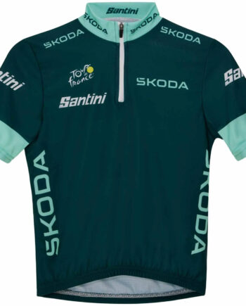 Santini Kids Replica Tour De France Point Jersey Limited Jersey