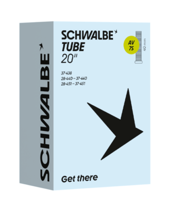 Schwalbe Slange 22 Quot X1 10-  50  28 37-438 451  Med 40mm Lang Autoventil Av7s