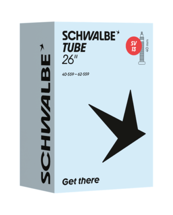Schwalbe Slange 26 Quot X1 60-  50  40 62-559  Med 40mm Lang Racerventil Sv13