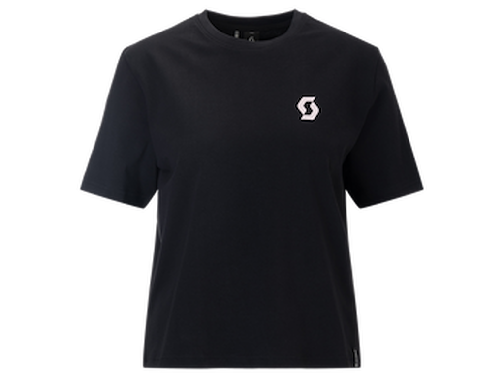 Scott Graphic Tee  -shirt Dame Sort Str