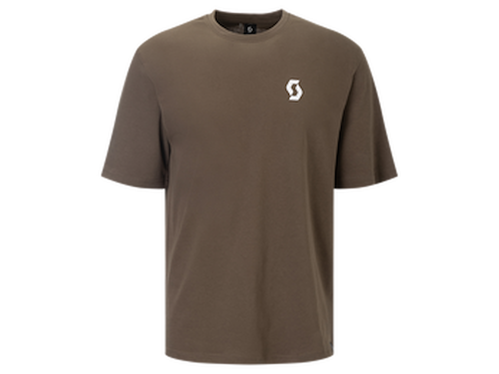Scott Graphic Tee  -shirt Herre Brun Str