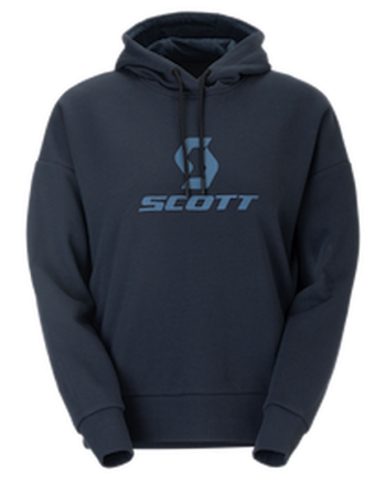 Scott Icon Ls Dame Mørkeblå Str