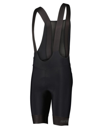 Scott Rc Pro  Bibshorts Sort Med Gråt Logo Str