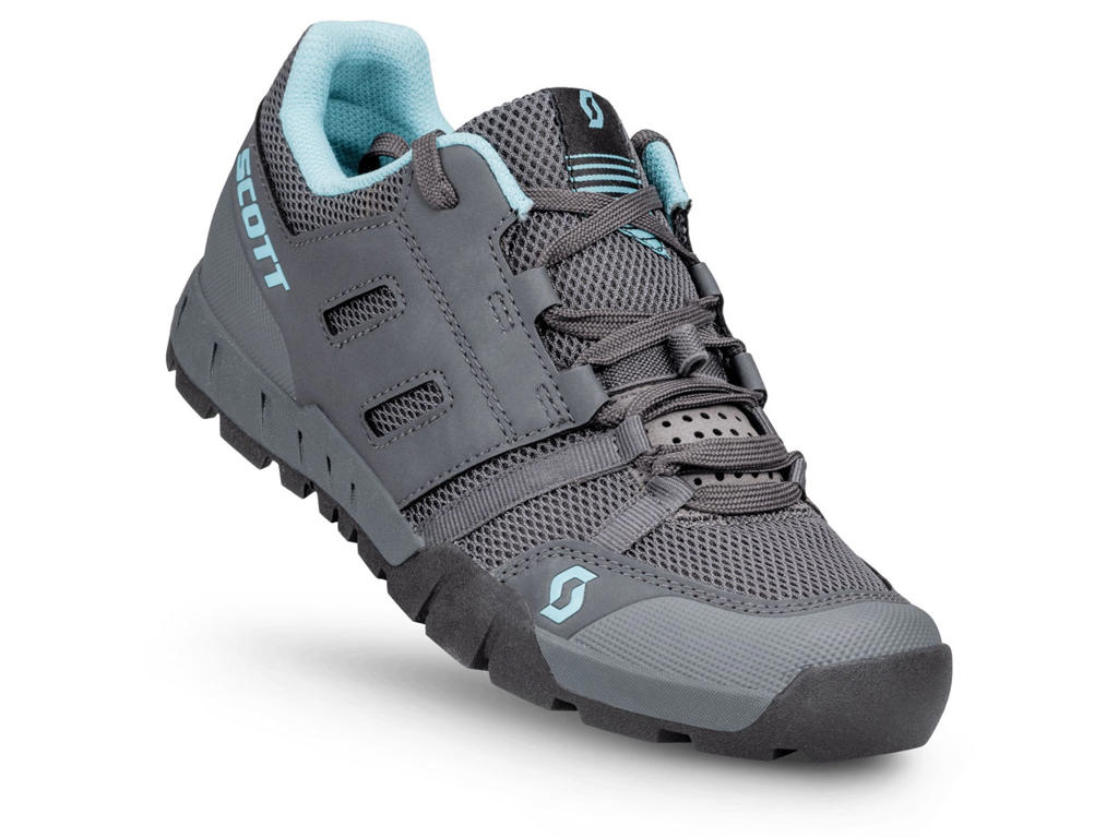 Scott Sport Crus-  Cykelsko Dame Dark Grey Light Blue Str  38