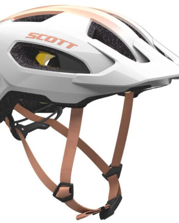 Scott Supra Plus  Mips  Hjelm Hvid Lyserød