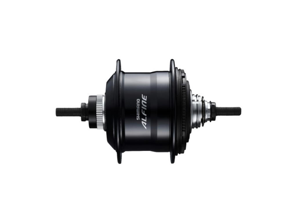 Shimano Alfine Bagnav Med 11 Gear Friløb Og Til Skivebremse 36 Eger Huller Sort