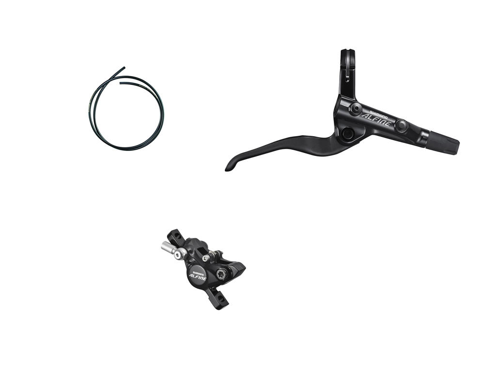 Shimano Alfine Bremsesæt Br-s700 Sort Hydraulisk Komplet Til Bag