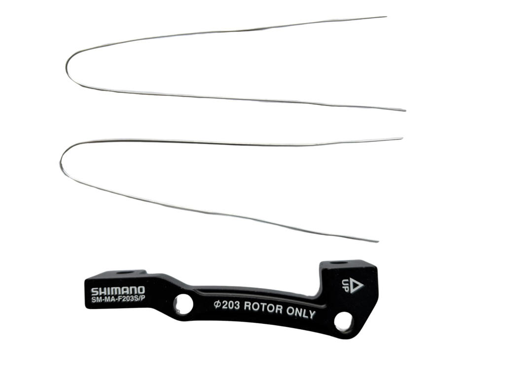 Shimano Br-m755 Dh Adapter Til Bremsekaliber Bag Manitou Post Mount Standard