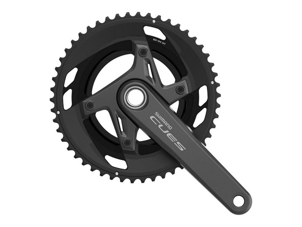 Shimano Cues Kranksæt Dobbelt Road 32 46 Tands Til Eller 10 Speed -170mm Pedalarme Fc-u6040-