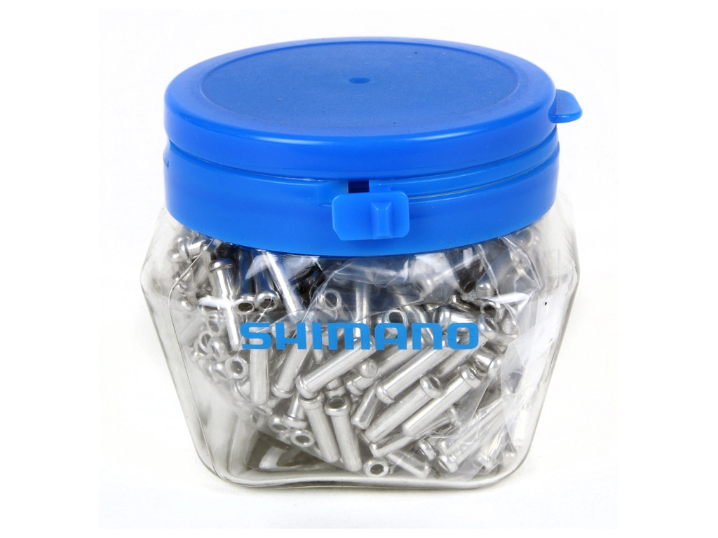 Shimano Endestop Anvendes Til Bremsewire 6mm 500 Stk