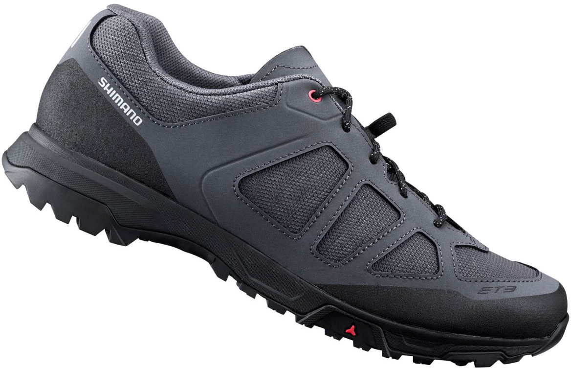 Shimano Et300 -bike Flat Pedal Sko Grå