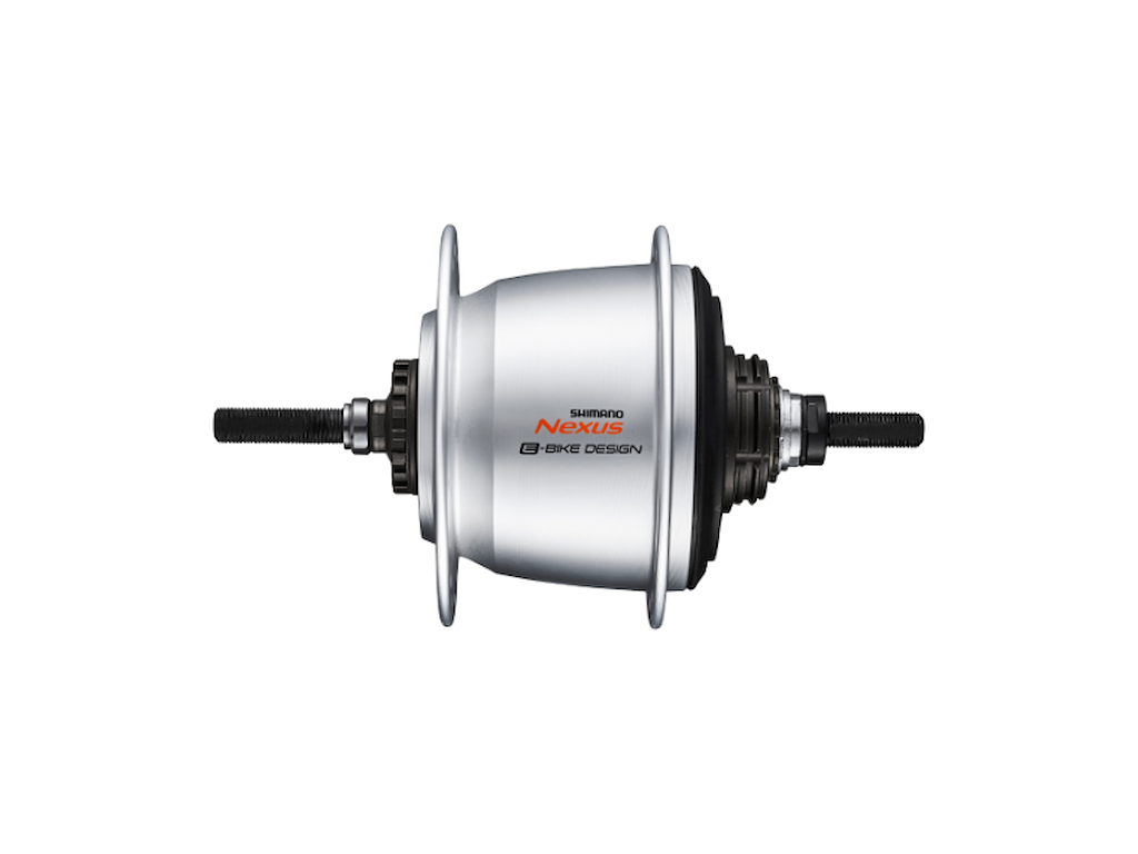 Shimano Nexus Bagnav Med Gear 187mm Aksel Til 36 Eger Sølv Sg-c7000-5r Til Rullebremse