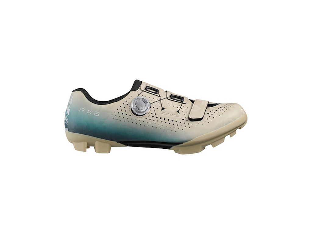 Shimano Rx600 Cykelsko Gravel Beige Blå Str  39