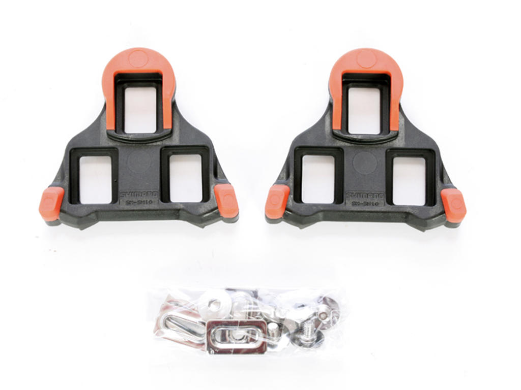 Shimano Spd-sl Klamper Rød Til Landevejs Pedaler Model Sm-sh10