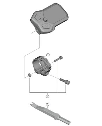 Shimano Steps Holder Type    -spec 22 2mm Til Computer Sc-e5000