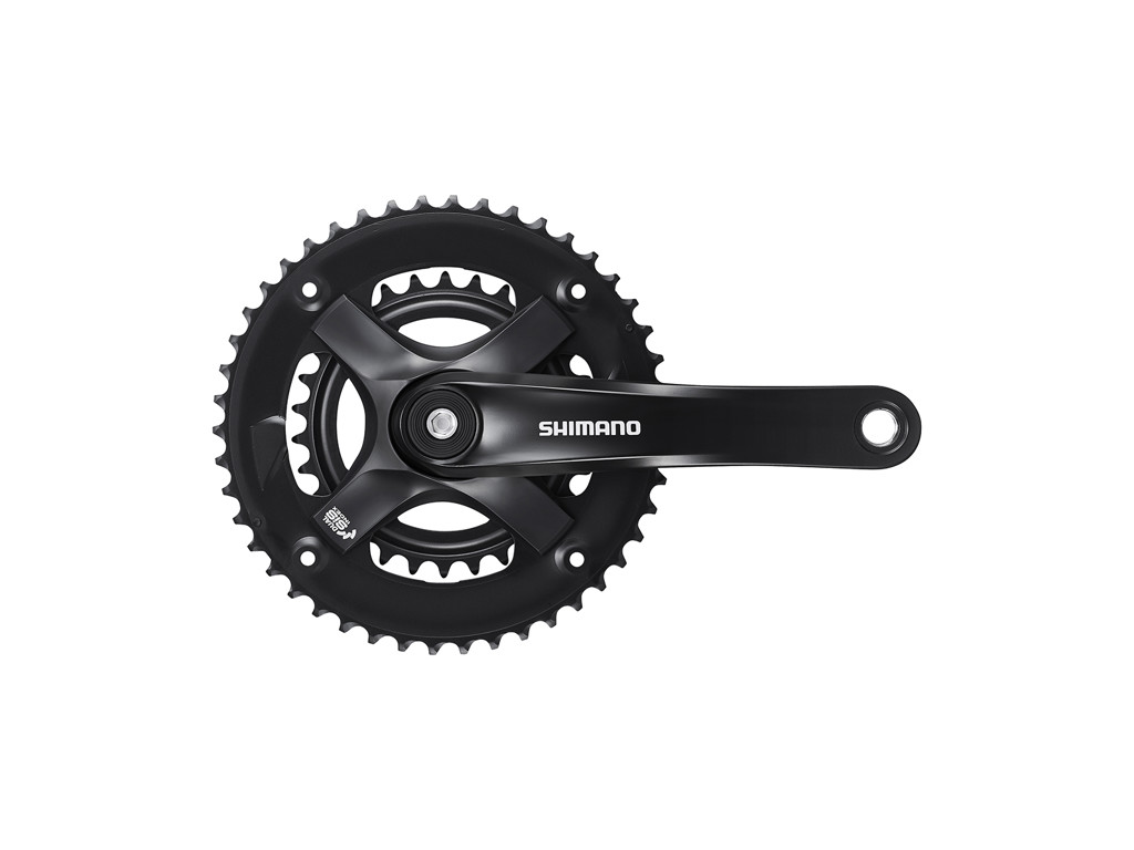 Shimano Tourney Ty501 Kranksæt Dobbelt 46-30 Tands 170mm Pedalarme