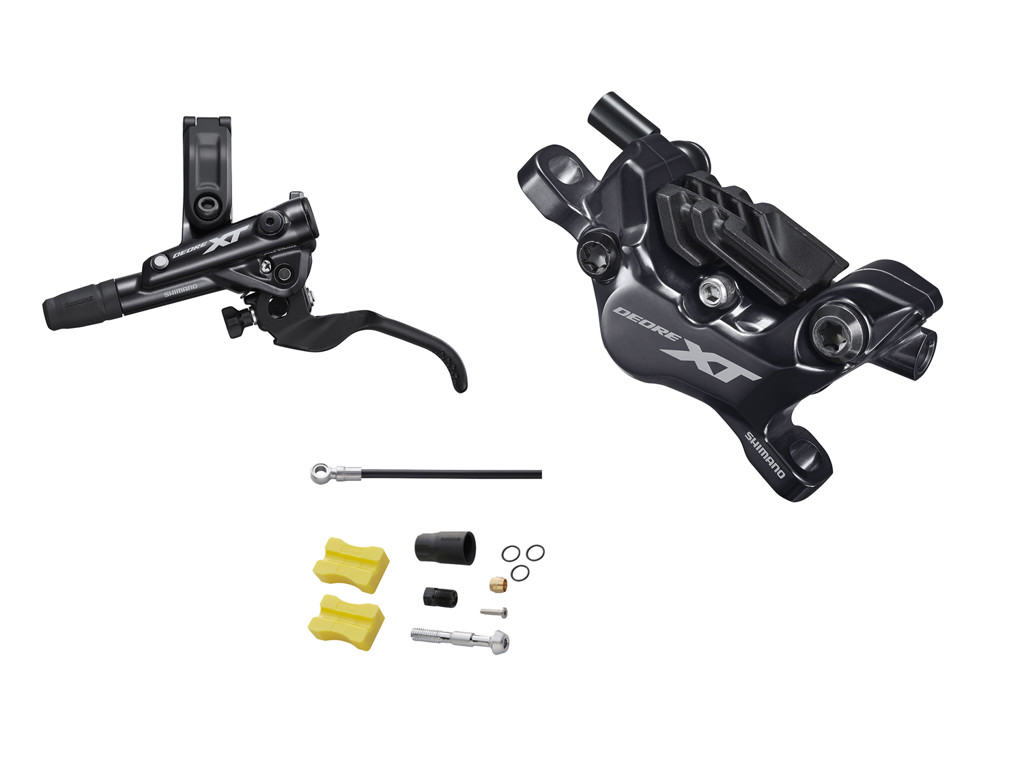 Shimano Xt M8120 Hydraulisk Bremsesæt For Venstre   Piston