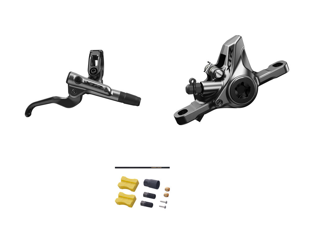 Shimano Xtr M9100 Hydraulisk Bremsesæt Bag Højre Resinl Klodser