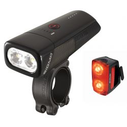 Sigma Lygtesæt Buster 1100   Rl 150 Cykellygte