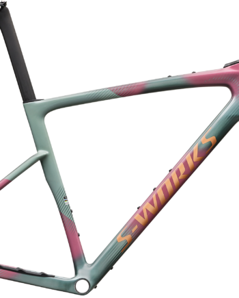 Specialized  -works Crux   Frameset Fact 12r Carbon 2027 Agave Grey Photon Tint Over Silver Dust