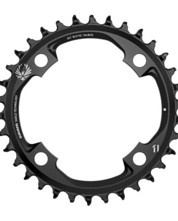 Sram Eagle Klinge 36 Tands Rund     12 Gear   Huls ø104mm Sort